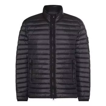 Куртка packable down jacket 'black' Stone Island, черный