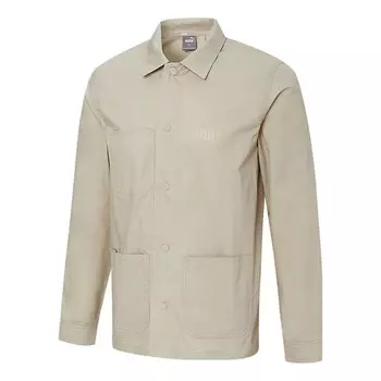 Куртка padded jacket 'beige' Puma, бежевый