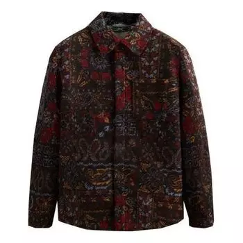 Куртка paisley sheridan shirt jacket 'kindling' Kith, красный