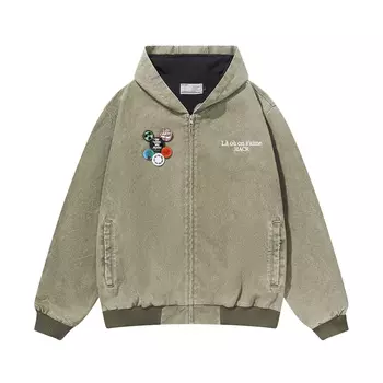 Куртка Пальто Унисекс HARSH AND CRUEL, Moss Green