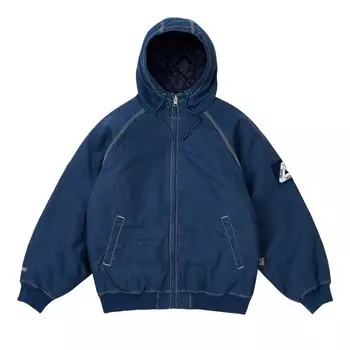 Куртка Palace 10 Oz Hooded Jacket, темно-синий