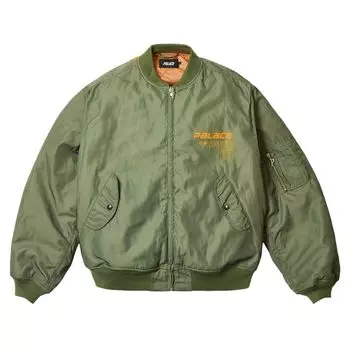 Куртка Palace Chakra Rave Jacket 'The Deep Green', зеленый