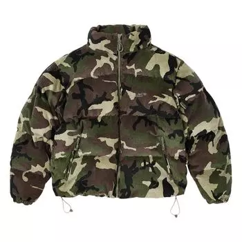 Куртка Palace Corduroy Puffa Jacket 'Camo', разноцветный