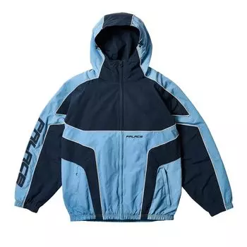 Куртка Palace Piped Hooded Shell Jacket 'Blue', синий