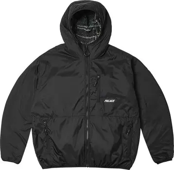 Куртка Palace Reversible Check Fleece 'Black', черный