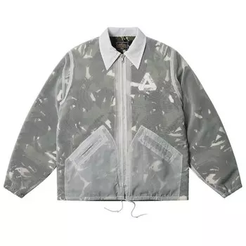 Куртка Palace x Beams Plus Fleece Lined Coach Jacket Camo, разноцветный