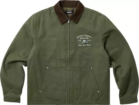 Куртка Palace Zen Work Jacket 'Green', зеленый