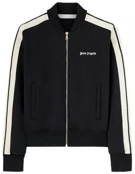 Куртка Palm Angels Classic Logo Track Bomber Jacket 'Black', черный
