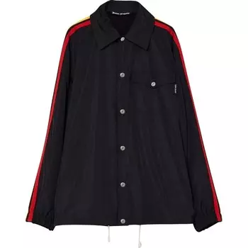 Куртка Palm Angels Miami Logo Coach, черный