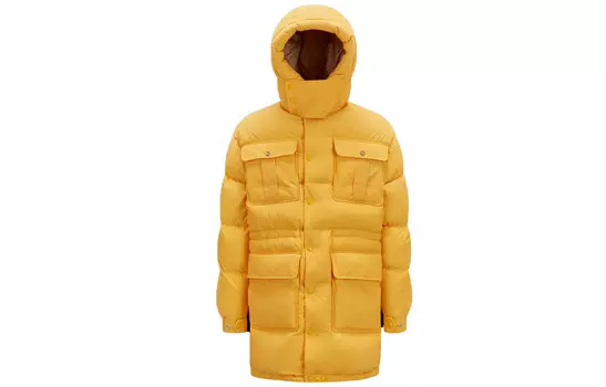Куртка Palm Angels X Down унисекс оранжевого цвета Moncler