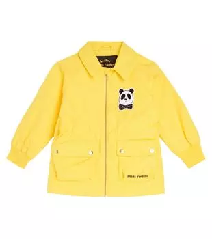 Куртка панда Mini Rodini, желтый