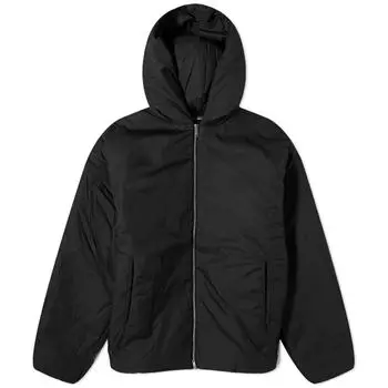 Куртка Pangaia Flower-Warmth Padded Bomber, черный