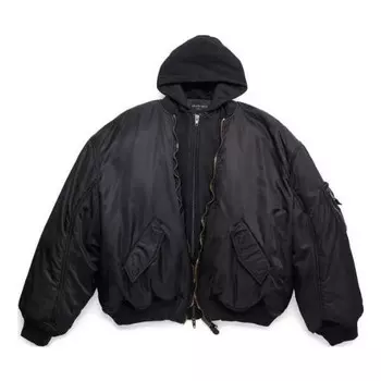 Куртка paris all in bomber jacket 'black' Balenciaga, черный