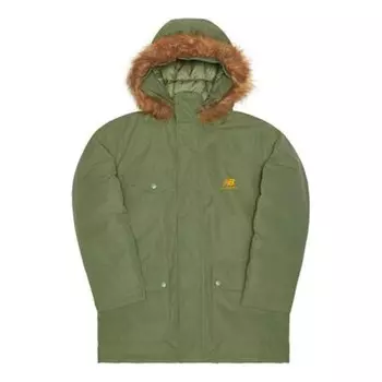Куртка парка куртка New Balance, зеленый