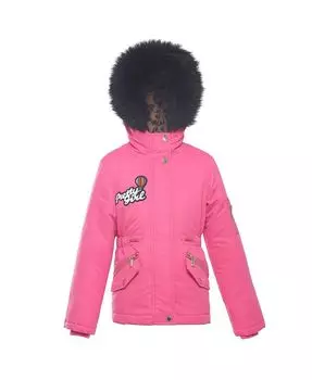 Куртка-парка с утепленным капюшоном для маленьких и больших девочек Rokka&Rolla