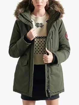 Куртка-парка Superdry Everest, армейский хаки