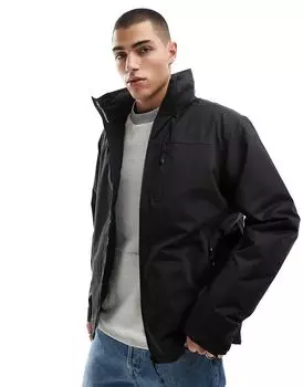 Куртка парусная среднего слоя с капюшоном Crew 2.1 черного цвета Helly Hansen