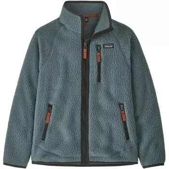 Куртка Patagonia для мальчиков флисовая, серый