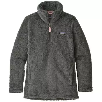 Куртка Patagonia Los Gatos флисовый с молнией 1/4 для девочки, серый
