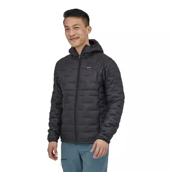 Куртка Patagonia Micro Puff Hooded, черный