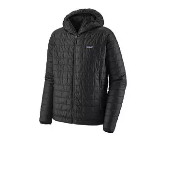 Куртка Patagonia Nano Puff Hooded, черный