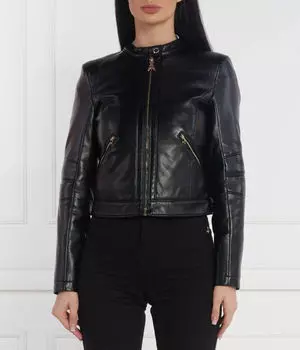 Куртка Patrizia Pepe Cropped Fit, черный