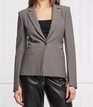 Куртка Patrizia Pepe elegante regular fit, серый