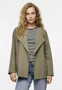 Куртка PCBOSELLA Pieces, светло-зеленый