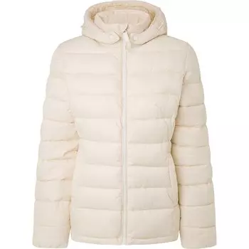 Куртка Pepe Jeans Maddie Short Puffer, бежевый