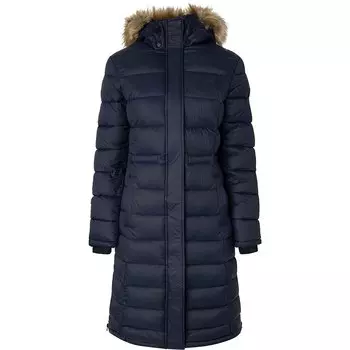 Куртка Pepe Jeans May Long Puffer, синий