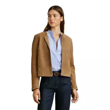 Куртка Pepe Jeans Sonna leather, коричневый