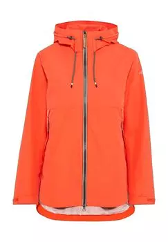 Куртка переходная, капюшон, воротник стойка, женская camel active, цвет Nectarine