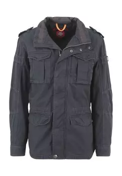 Куртка переходная «Полковник», молния двусторонняя, мужская WELLENSTEYN, цвет Darknavy