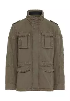 Куртка переходная «Полковник», молния двусторонняя, мужская WELLENSTEYN, цвет Darkarmy