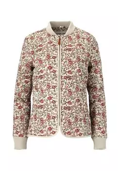 Куртка-переходник с цветочным узором и цветочным узором по всей поверхности weather report, цвет Oatmeal