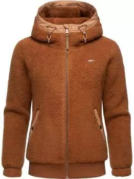 Куртка-Переходник уютная короткая Ragwear, коричневый