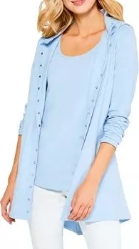 Куртка Perfect Throw On Jacket NIC+ZOE, цвет Cloud