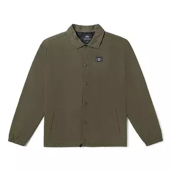 Куртка perris & dennis reversible torrey jacket 'green' Vans, зеленый