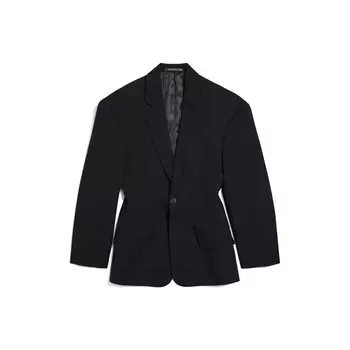 Куртка «песочные часы» большого размера BALENCIAGA, черный