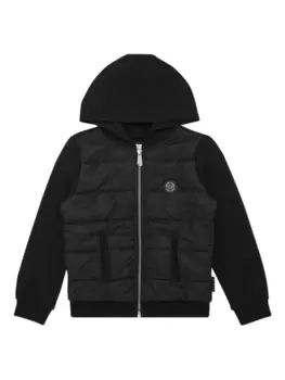 Куртка Philipp Plein с логотипом, черный