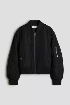 Куртка пилота H&M, черный