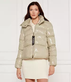 Куртка Pinko Crystal Regular Fit, бежевый
