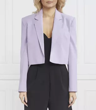 Куртка Pinko elegante ELIANNE SPENCER Cropped Fit, лавандовый