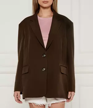 Куртка Pinko elegante Regular Fit, коричневый