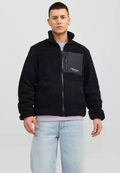Куртка плюшевая «Jorvesterbro» утепленная мужская Jack & Jones, черный
