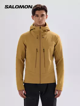 Куртка походная Salomon Outpeak Soft Shell зимняя, черный
