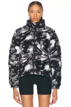 Куртка Polar Nuptse 2000-го года The North Face, цвет TNF Black Liquid Print