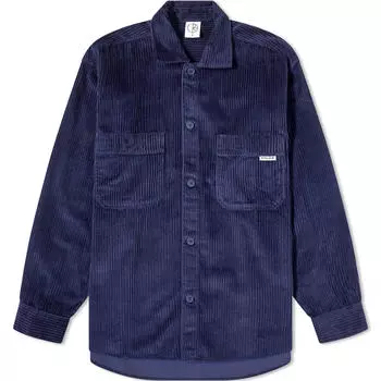 Куртка Polar Skate Co. Big Boy Corduroy Overshirt, цвет Dark Blue