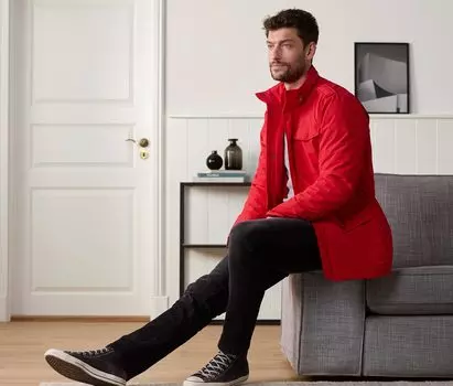 Куртка полевая Tchibo, красный