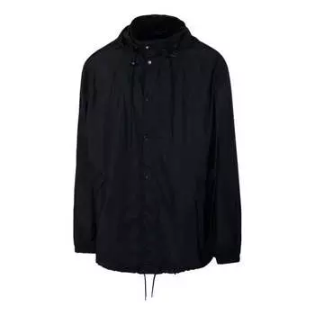 Куртка political stencil windbreaker 'black' Balenciaga, черный
